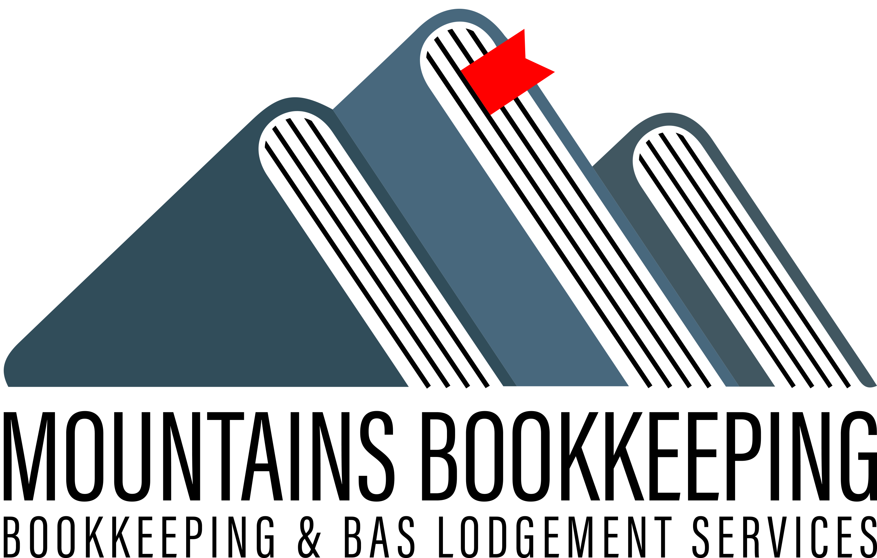 Mountains Bookkeeping Logo